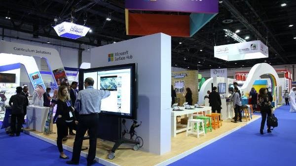 Microsoft booth at Global Educational Supplies and Solutions Microsoft booth at Global Educational Supplies and Solutions