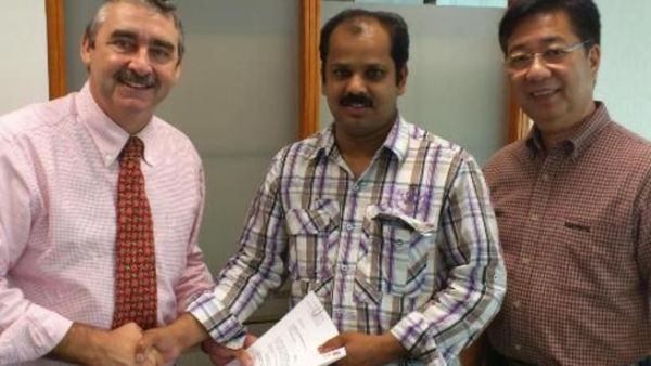 Mr Lineesh, 3rd Week Nissan Micra Winner Mr Lineesh, 3rd Week Nissan Micra Winner