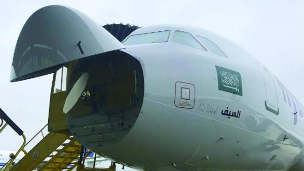 flyadeal's third aircraft 'Al-Sayf' reaches Jeddah.