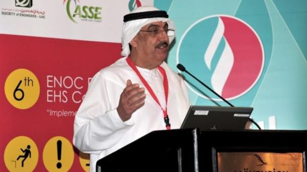 Saif Al Falasi, Executive Director, ENOC at the 6th ENOC EHS Conference Saif Al Falasi, Executive Director, ENOC at the 6th ENOC EHS Conference