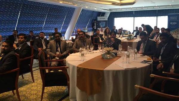 Delegates at the event hosted jointly by EMWme and Aruba