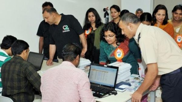 During the free medical check-ups