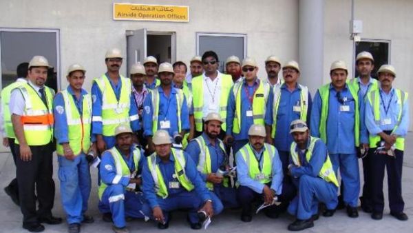 Participants in ADAC's staff safety campaign