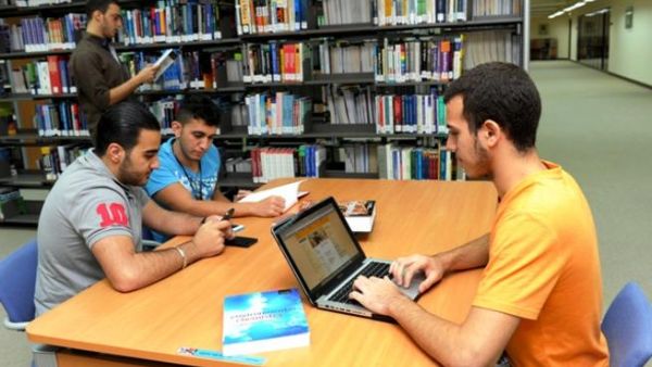 Abu Dhabi University library Abu Dhabi University library