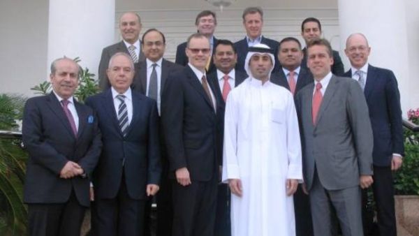 Al Habtoor and Starwood executives Al Habtoor and Starwood executives