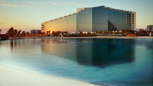 ART Rotana view from private island