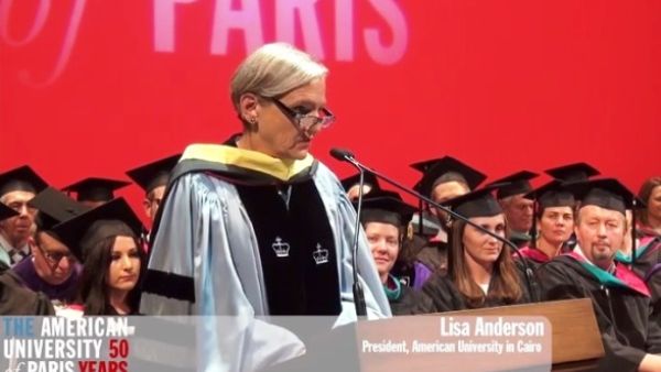ليسا أندرسون، رئيس الجامعة الأمريكية بالقاهرة