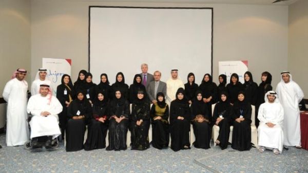 A group photo for Nujoom organisers and participants
