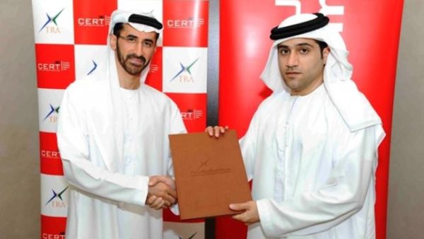 Adel Ali, Group Chief Executive Officer, Air Arabia and Majed Al Mesmar, Deputy Director General, TRA