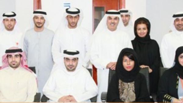 Al Ghurair with Emirati staff
