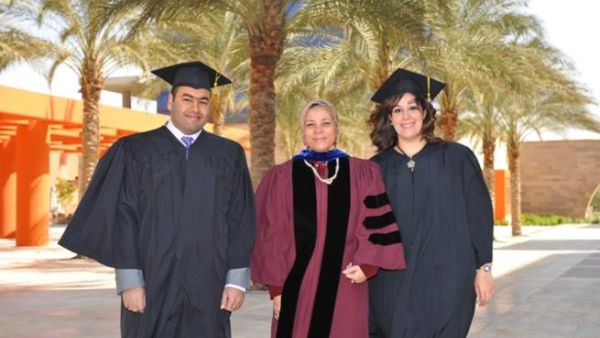 Ali Abdel Hafiz, Hanadi Salem and Inas Rafaat