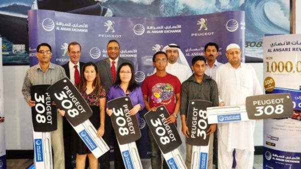 Winners in group photo