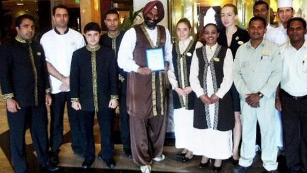 Arabian Courtyard team