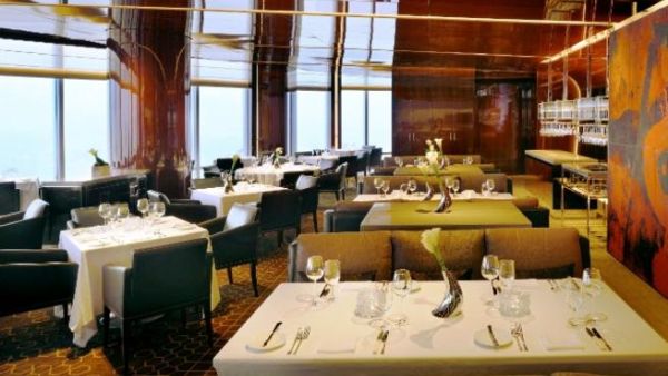 At.mosphere restaurant in Burj Khalifa At.mosphere restaurant in Burj Khalifa