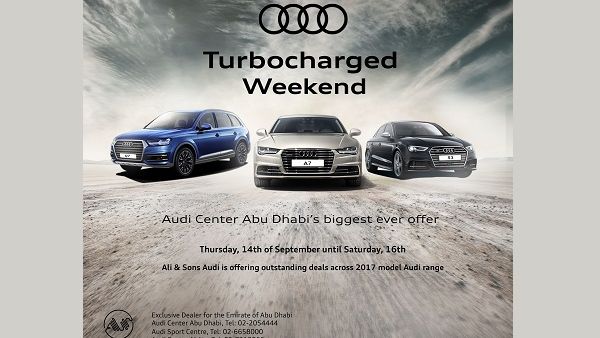 Audi lovers will be able to benefit from offers across brand new vehicles from the whole 2017 model range.
