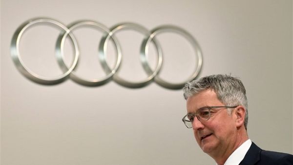 Audi CEO Rupert Stadler was arrested Monday in Munich, Germany, in connection with Volkswagen's diesel emissions cheating scandal. (AFP)