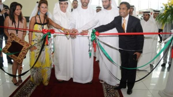 Sheikh Ahmed Bin Hamdan Al Nahyan inaugurating the event