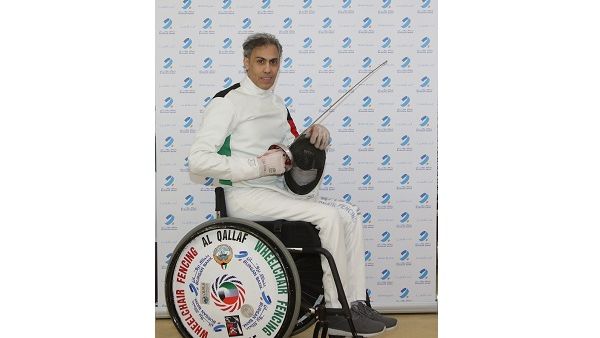 Tareq Al-Qallaf, Kuwait’s wheelchair fencing champion Tareq Al-Qallaf, Kuwait’s wheelchair fencing champion