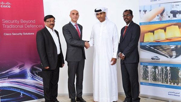 Mr. Vijayan K Raman, EMTECH’s Managing Director, Mr. Rabih Dabboussi, Cisco UAE’s General Manager, Mr. Esam Al Mazroei, BMTC’s Managing Director and Mr. Madhusuthan, BMTC’s IT Manager Mr. Vijayan K Raman, EMTECH’s Managing Director, Mr. Rabih Dabboussi, Cisco UAE’s General Manager, Mr. Esam Al Mazroei, BMTC’s Managing Director and Mr. Madhusuthan, BMTC’s IT Manager