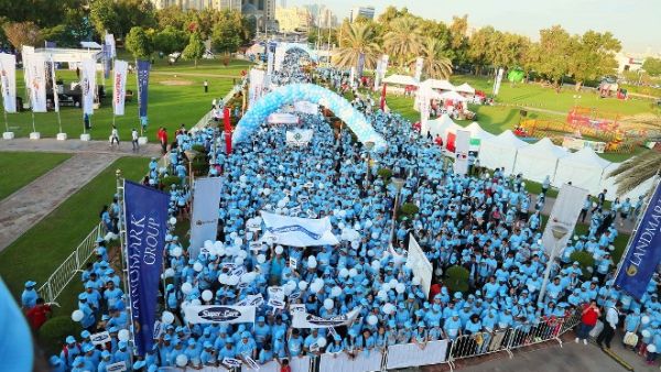 خلال الدورة التاسعة من 'مسيرة حارب السكري'