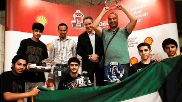 The winners of the overall champion of the 8th Regional Botball Robotics Challenge The winners of the overall champion of the 8th Regional Botball Robotics Challenge