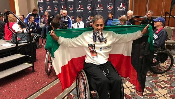 World Wheelchair Fencing Champion Titleholder, Tareq Al-Qallaf