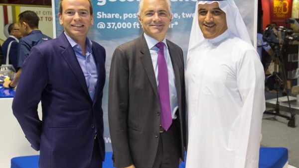 CEOs of flydubai and GEE, Ghaith Al Ghaith and Dave Davis