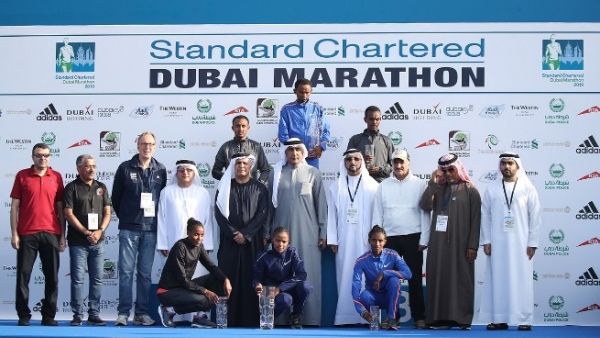 The 27 year-old, who entered the race just days before, sprinted across the finish line followed by four more runners within eight seconds. The 27 year-old, who entered the race just days before, sprinted across the finish line followed by four more runners within eight seconds.