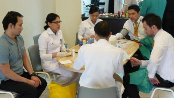 CSH conducts medical check ups for DDF employees