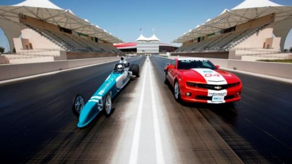 Camaro SS is the official vehicle of The Yas Drag Racing Academy Camaro SS is the official vehicle of The Yas Drag Racing Academy