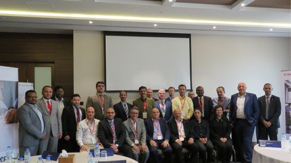 Three directors from Canon Europe joined Canon Middle East executives to lead sessions during the forum, which took place in Dubai.