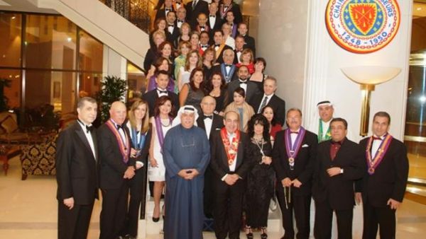 George Aoun, General Manager along with members and guests of the Chaine des Rotisseurs George Aoun, General Manager along with members and guests of the Chaine des Rotisseurs