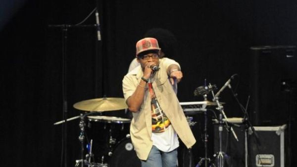 Chen Lo and The Lo Frequency perform at the Cultural Hall, Bahrain
