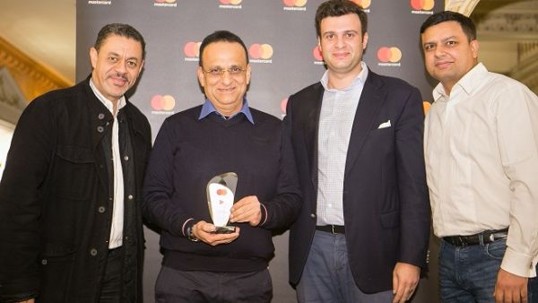 Chief Executive of CrediMax after receiving the award.