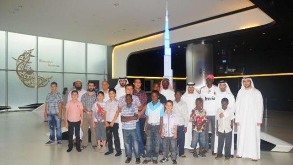 Children from Dar Al Ber at At the Top