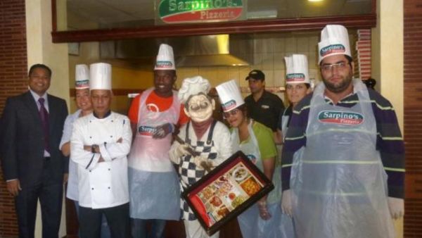 ‘Create your own pizza day’ at the Arabian Courtyard