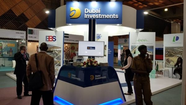 جناح دبي للاستثمار في معرض الخمسة الكبار للبناء في شرق أفريقيا.