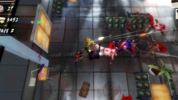 DOA Game Screen Shot in Xperia Play