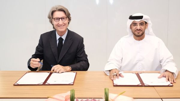 During the signing ceremony During the signing ceremony