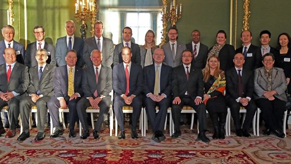 DP World Group CEO Mohammed Sharaf with HRH The Duke of Cambridge and United for Wildlife Transport Taskforce members during their meeting in London recently