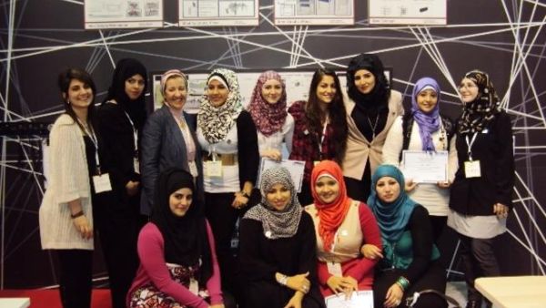 ADU Interior Design students during the honoring ceremony