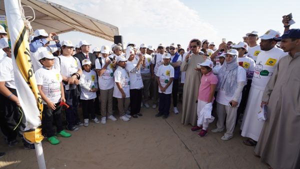 Emirates Environmental Group along with the determined and enthusiastic volunteers collected the staggering 25 tonnes of waste in 2017. 