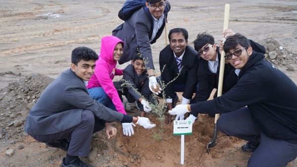 These trees on maturity in 5-7 years will help mitigate 3 metric tonnes of CO2 emissions annually.