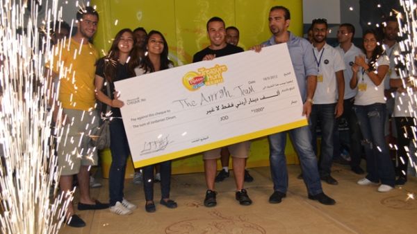 The winner of Lipton Ice Tea Treasure Hunt