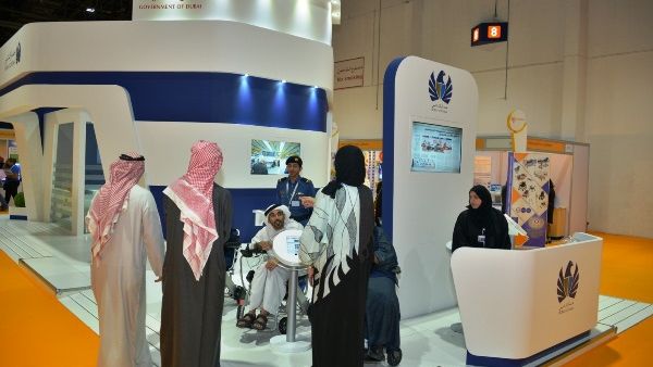 Dubai custom stand at AccessAbilities Expo 2016 Dubai custom stand at AccessAbilities Expo 2016