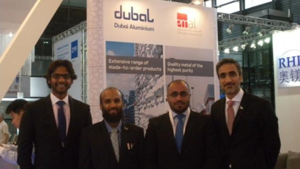 DUBAL and EMAL representative at Aluminum China 2012