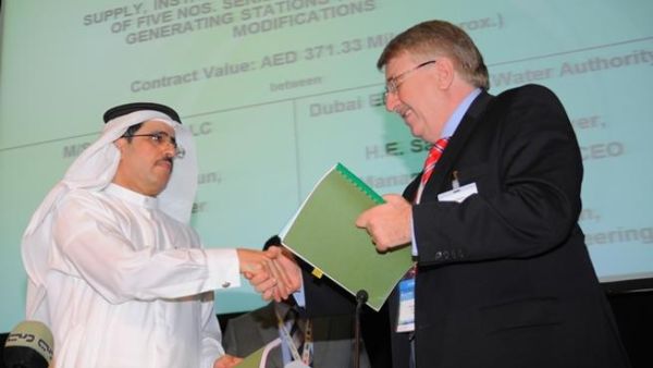 Contract signing ceremony at WETEX 2011 Contract signing ceremony at WETEX 2011