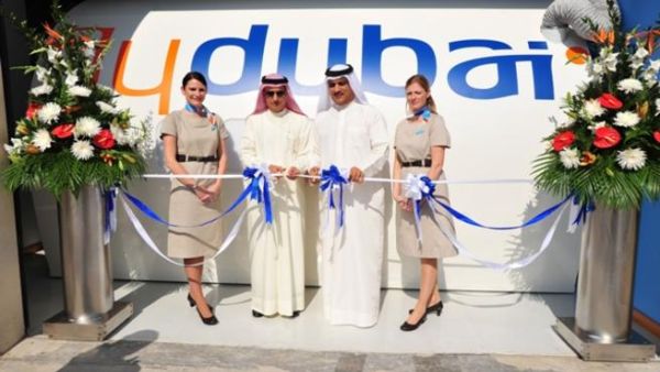 Dr. Al Zarooni and Ghaith Al Ghaith formally open flydubai's new Training Centre