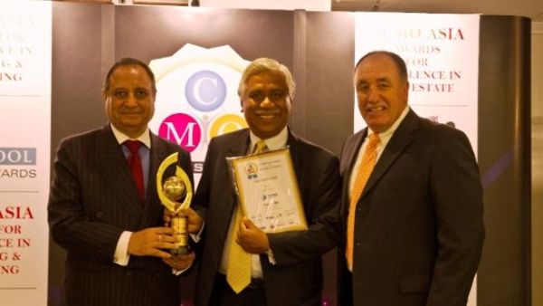 Dr. Brian Shegar, Emirates NBD receiving the CMO Asia Award for Asia's best brand Dr. Brian Shegar, Emirates NBD receiving the CMO Asia Award for Asia's best brand