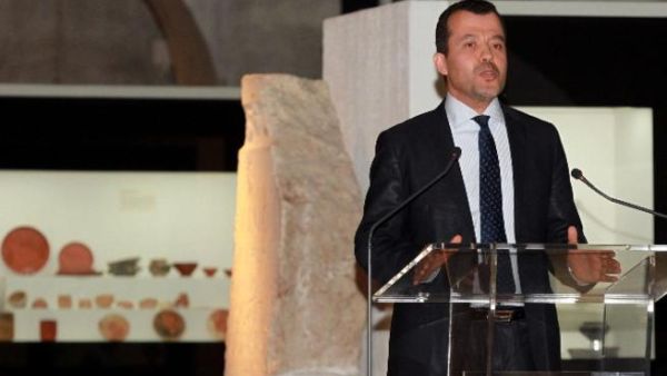 Dr. Abelali Haoudi, Vice President for Research at Qatar Foundation for Education, Science and Community Development, during his speech Dr. Abelali Haoudi, Vice President for Research at Qatar Foundation for Education, Science and Community Development, during his speech